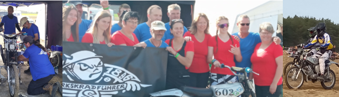 das Team Werkskradfülhrer 2023